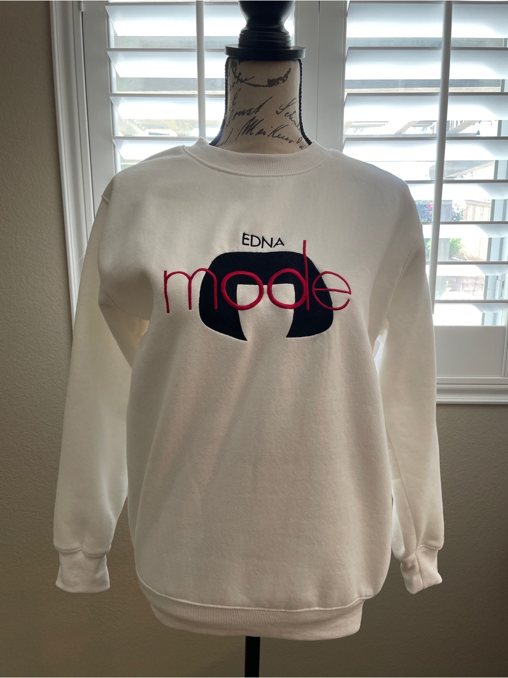 Disney Incredibles Edna Mode oversized Sweater